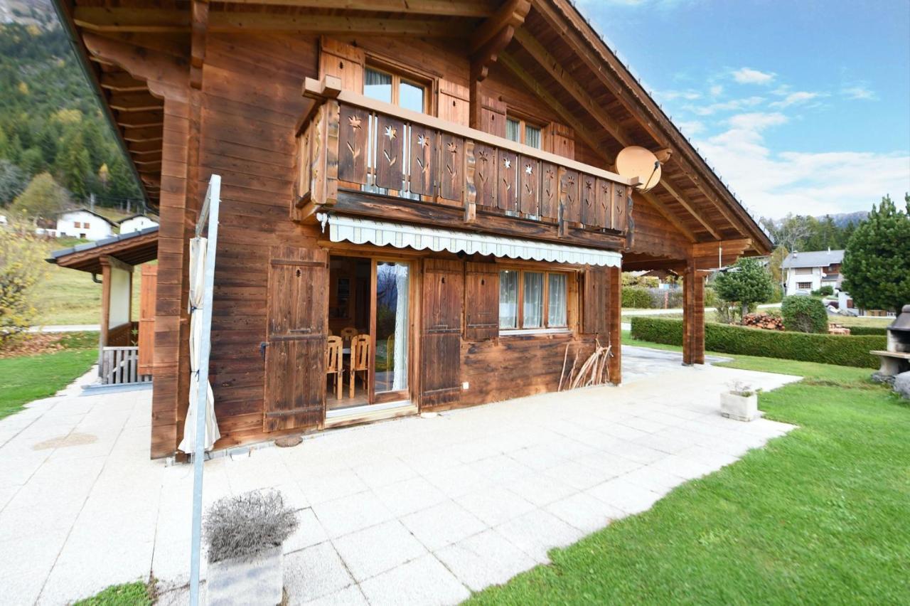 Vila Typical Chalet In The Heart Of The Mountains Savièse Exteriér fotografie